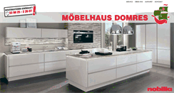 Desktop Screenshot of moebelhaus-domres.de